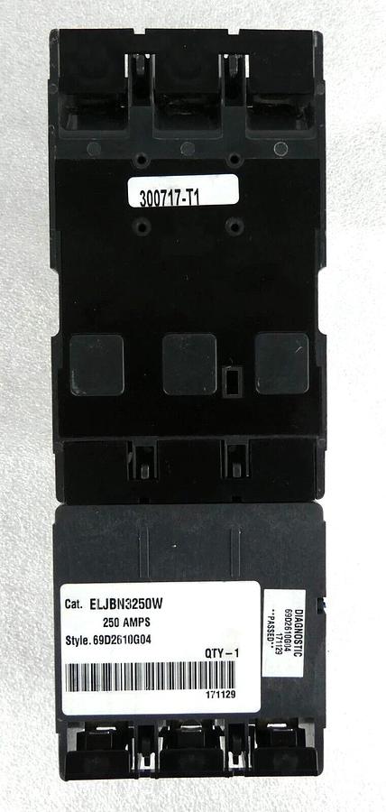 Used Eaton 69d2551G10 Circuit Breaker JGE3250N Ground Fault ELJBN3250W Working