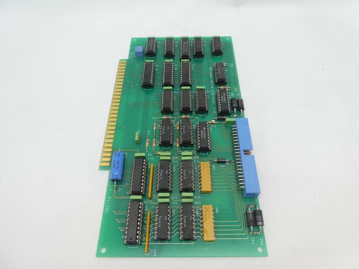 Used Varian Semiconductor Equipment VSEA 10716821 I/O PCB Card Rev. B Working Surplus