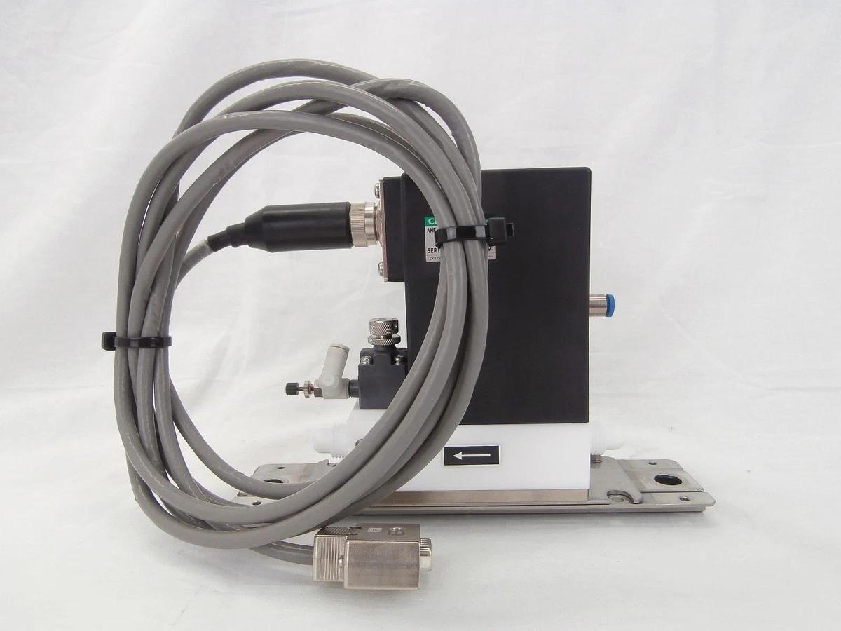 Used CKD AMF-V-X1 Pneumatic Valve TEL 5012-000089-11 Lithius with Cable & Base Spare