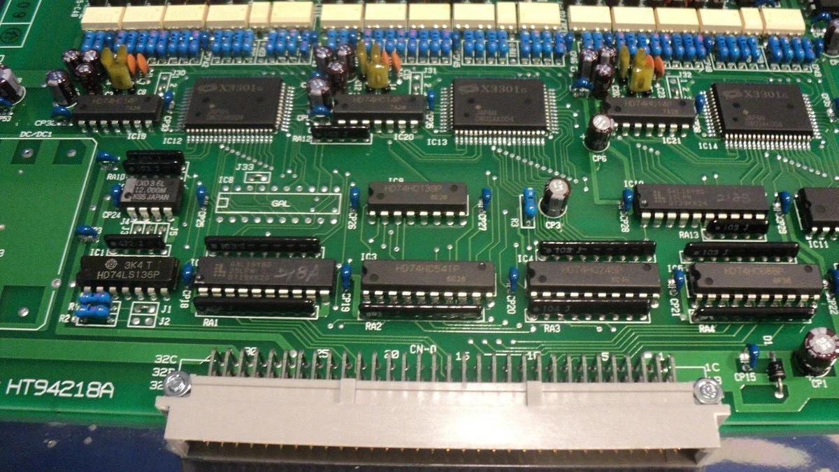 Used Hitachi HT94218A PM1 PCB Card Ver. I1 M-712E Shallow Trench Etcher Working Spare