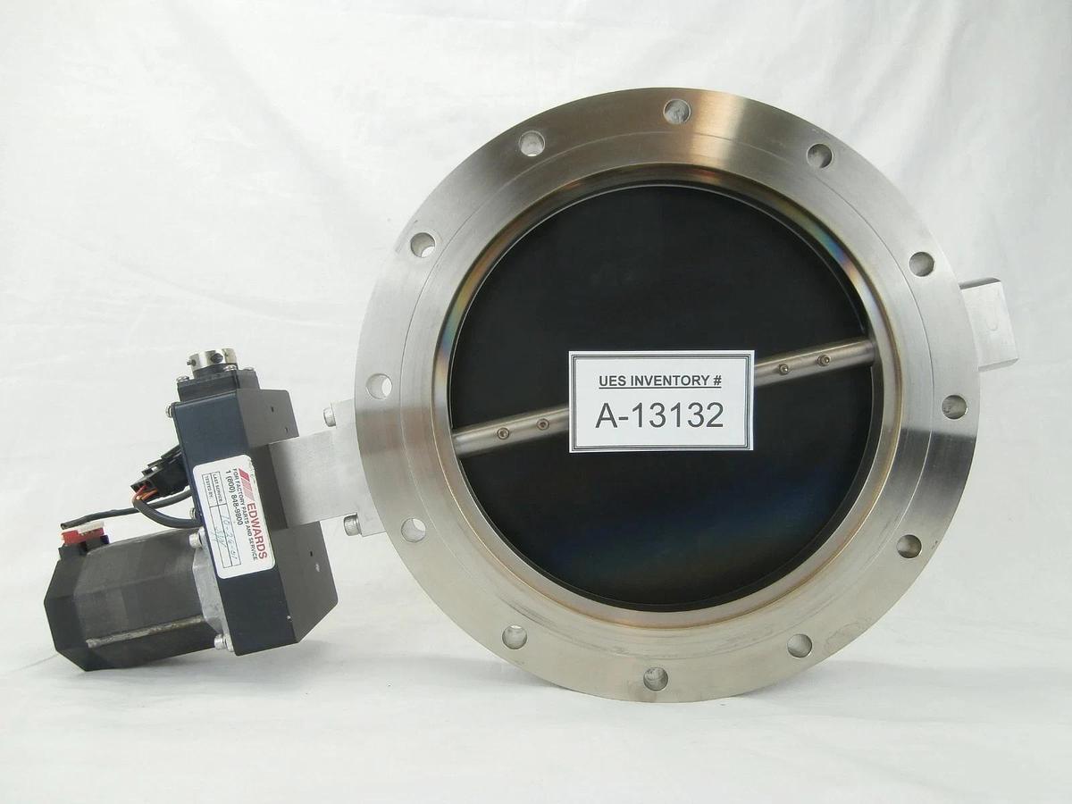 Used Edwards 1850 Mechanical Vacuum Throttle Valve ISO200 Tegal 6500 Used Working