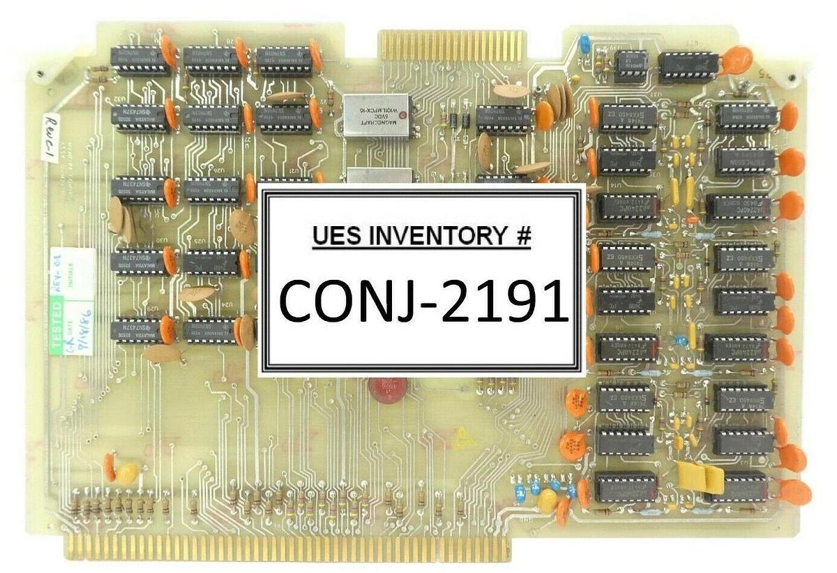 Used Varian Semiconductor VSEA D-H2421001 Memory Control PCB Card Rev. C-1 Working