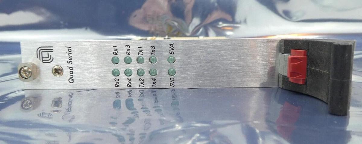 Used MKS Instruments TeNTA AS00800-08 Quad Serial PCB Card AMAT 0190-23509 Working