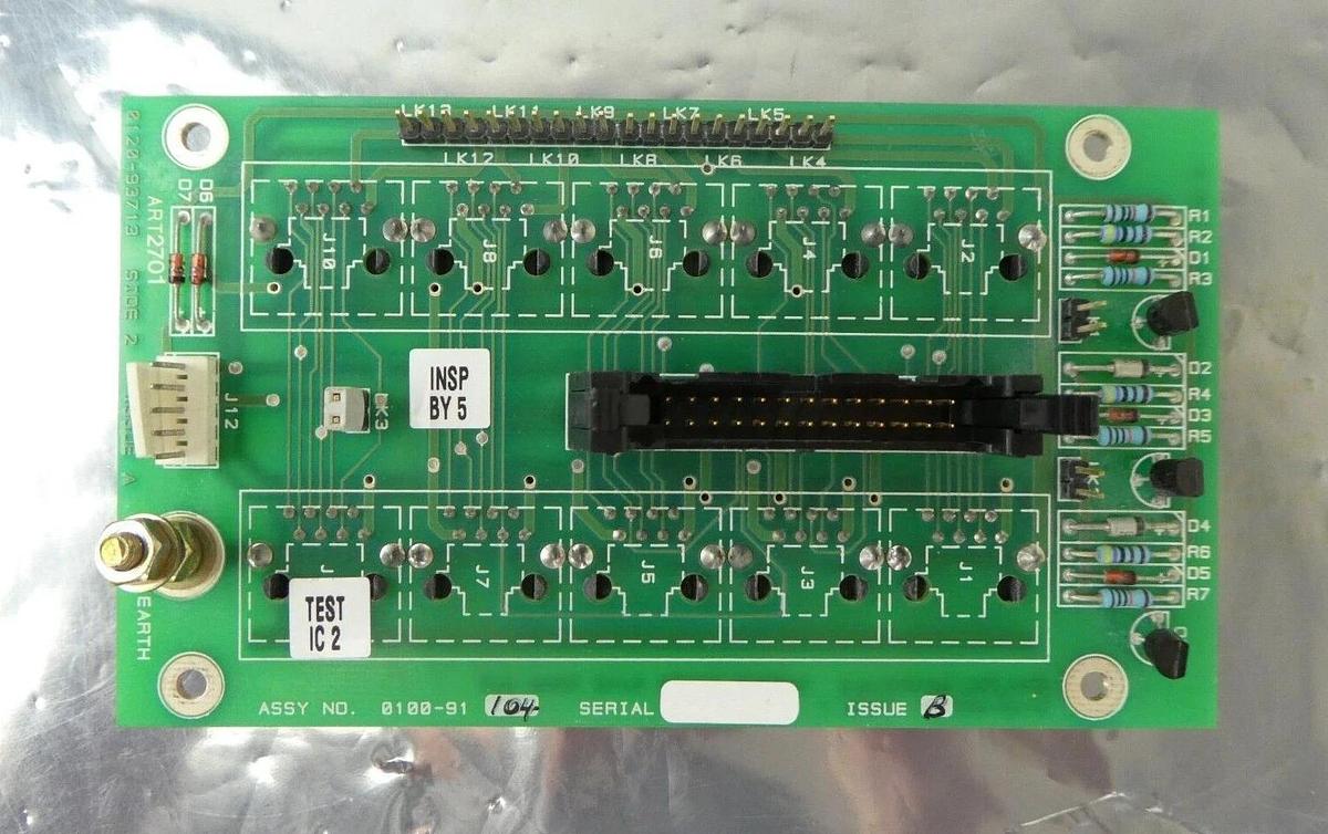 Used AMAT Applied Materials XR80 Backplane PCB Set of 2 0100-90875 0100-91104 Working