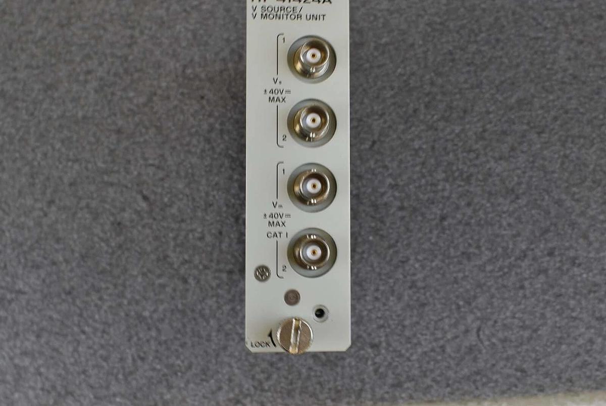 Used HP 41424A V Source / V Monitor Unit Module for 4142B