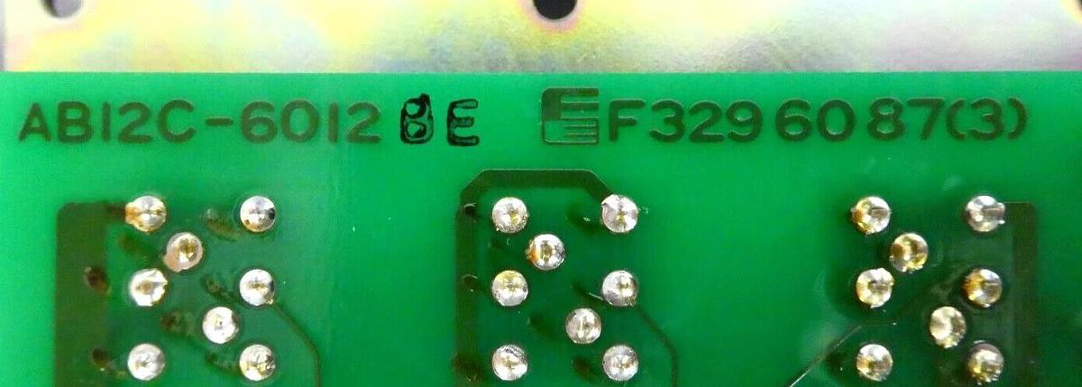 Used TEL Tokyo Electron AB12C-6012 Maintenance Controller PCB F32960873 Working Spare