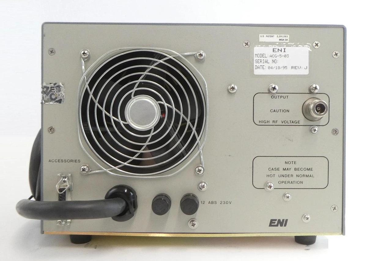 Used ENI ACG-5-03 RF Generator ACG-5 XL Untested As-Is