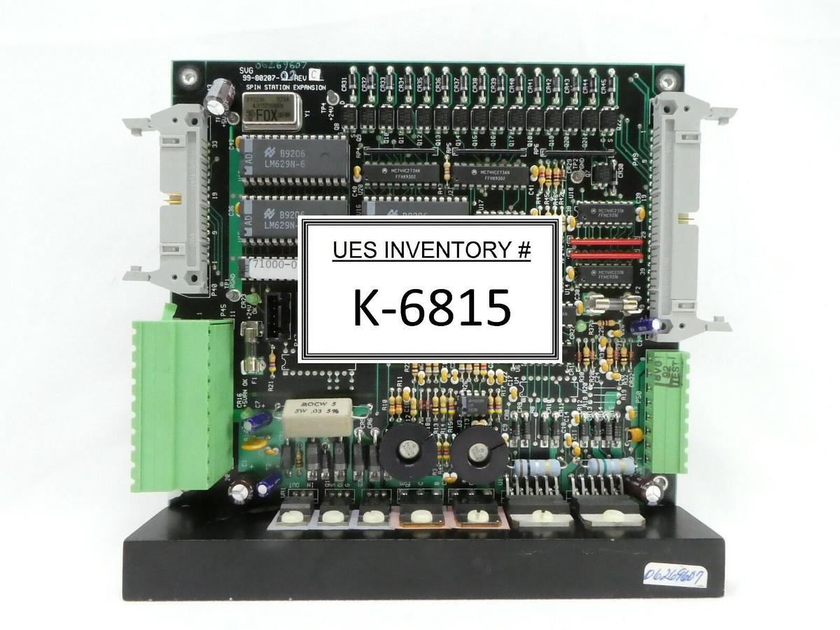 Used SVG Silicon Valley Group 99-80207-02 Spin Station Expansion Board PCB Rev. C 90S