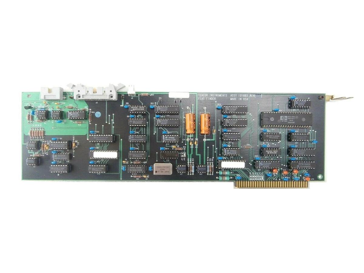 Used Tencor Instruments 101885 Flat Finder PCB Card Surfscan 7000 KLA-Tencor Working