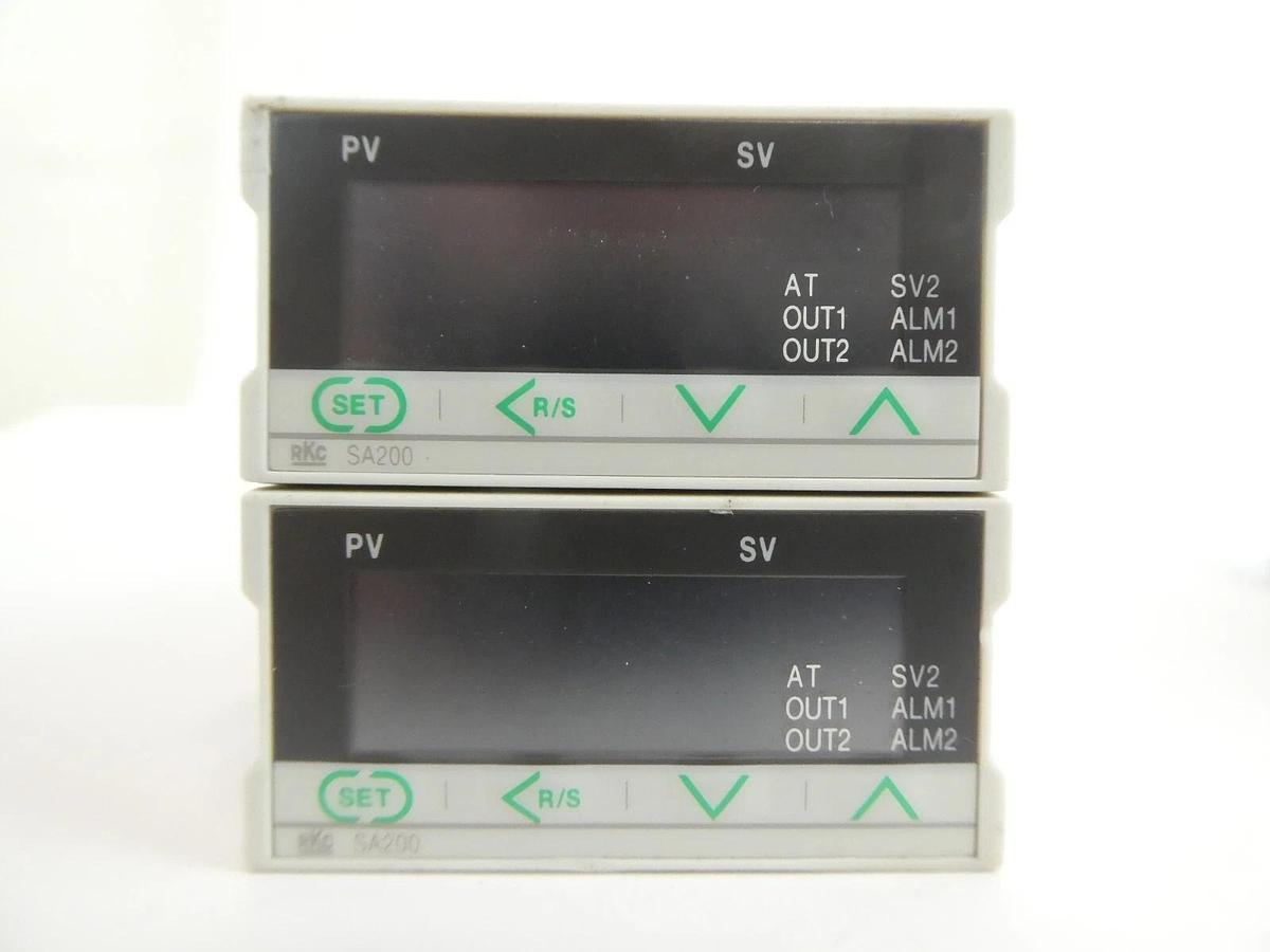 Used RKC Instruments SA200 Digital Temperature Controller Reseller Lot of 4 Working