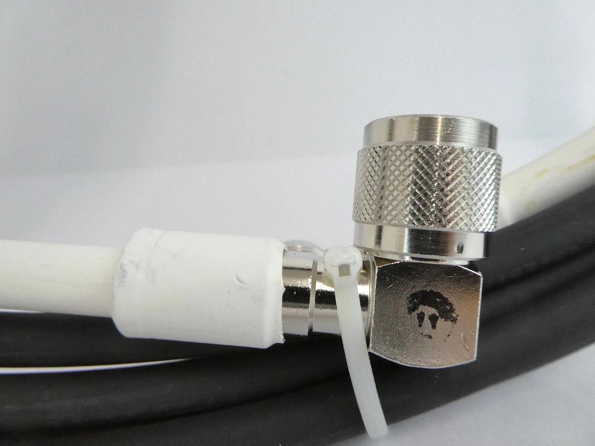 Used Lam Research 03-378300-00 Auto Match RF Coaxial Cable Assembly Working Surplus