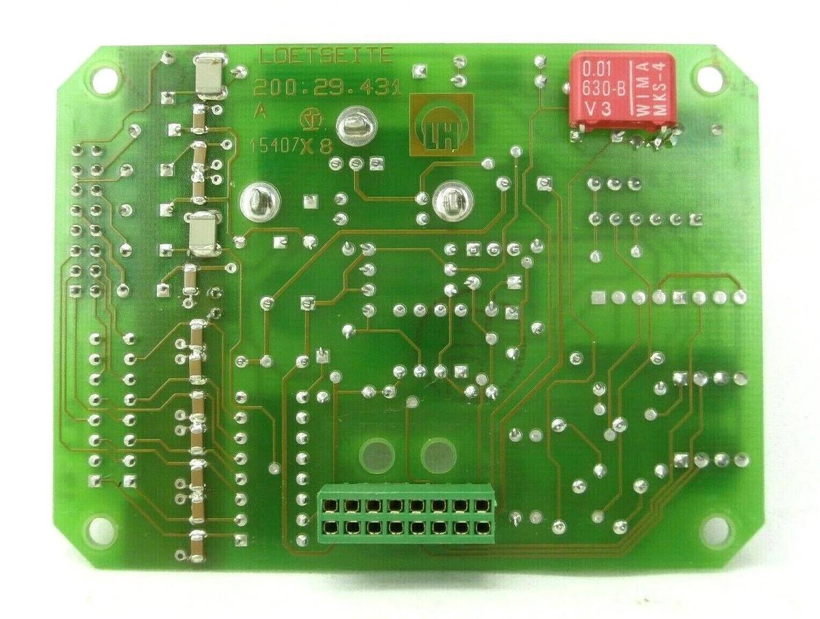 Used Leybold Vacuum 200.29.431 19.3.87 Board PCB 20029431 ULTRATEST UL 500 Working