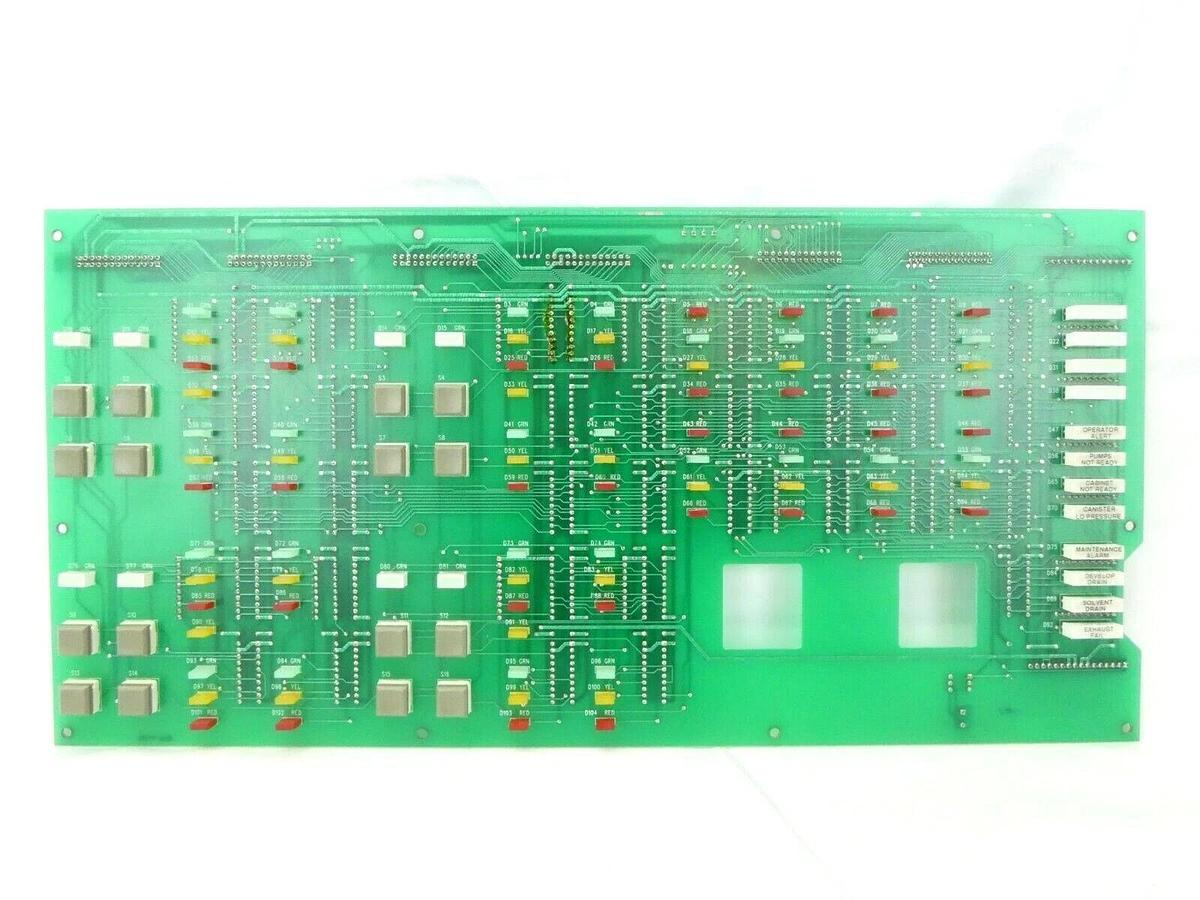 Used Microbar Systems S17-001-00 Trackmate Operator Input Panel PCB Rev. 03-01 Spare