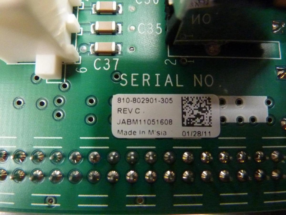 Used Lam Research 810-802901-305 MB Node 1 PM Common PCB 710-802901-305 Working