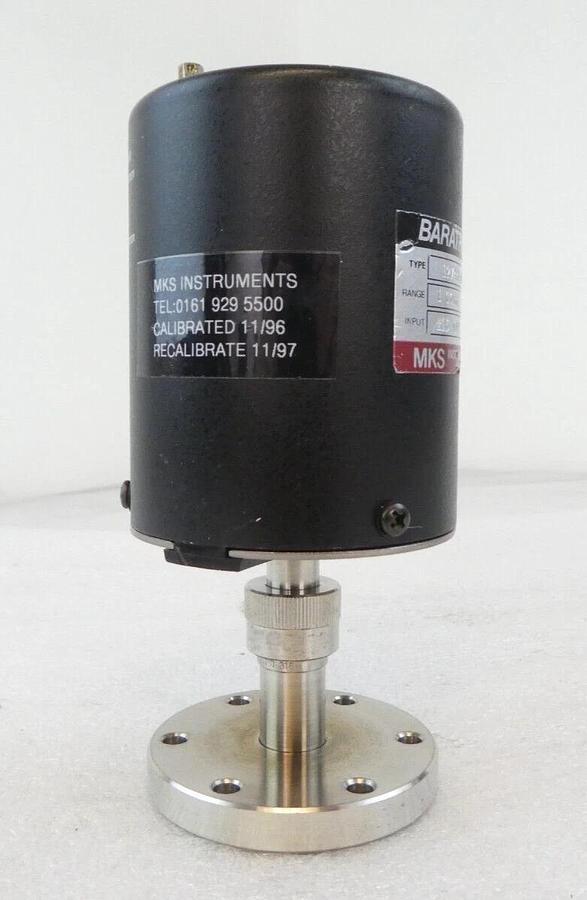Used MKS Instruments 127AA-00001A Baratron Pressure Transducer Lot of 2 Working