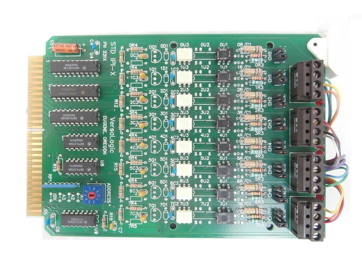 Used VersaLogic 231X Digital I/O PCB Card Varian VL-IPI-1 350D Ion Implanter Working
