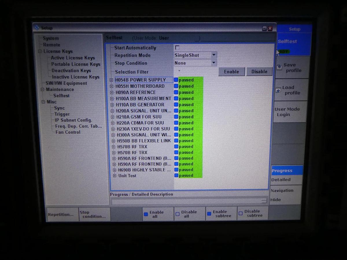 Used Rohde & Schwarz 1201.0002K50 Wideband Radio Comm Tester CMW 500 V 3.7 Non-Signal