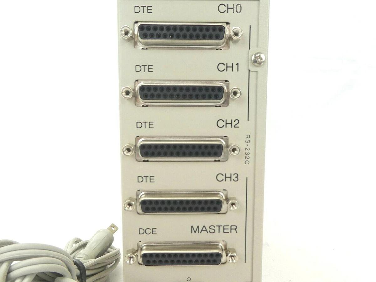 Used Technopark Mine M-200 5-Channel RS-232C Multiplexer Working Surplus