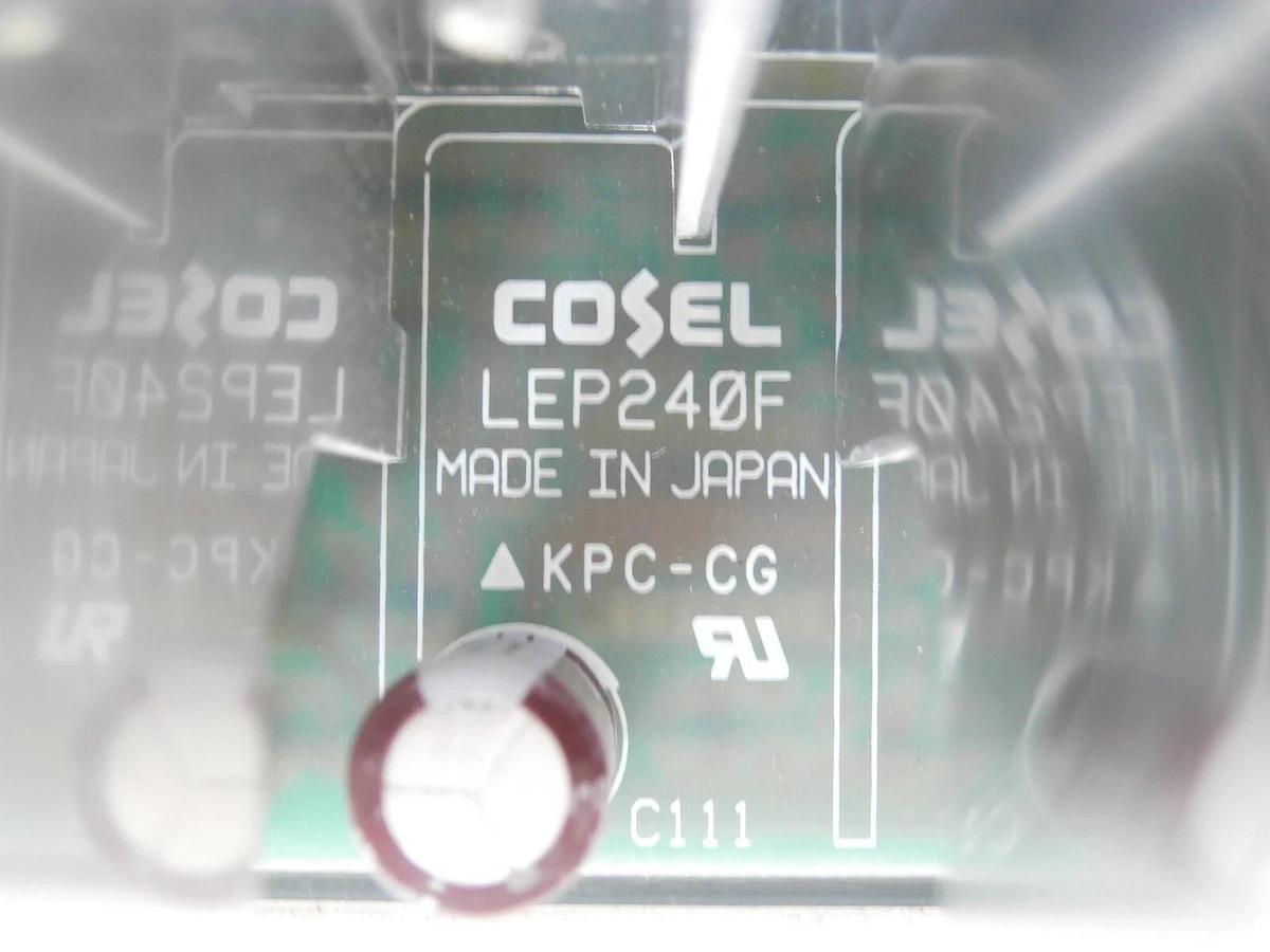 Used Cosel LEP240F-48 U Switching AC/DC Power Supply Reseller Lot of 3 Working Spare