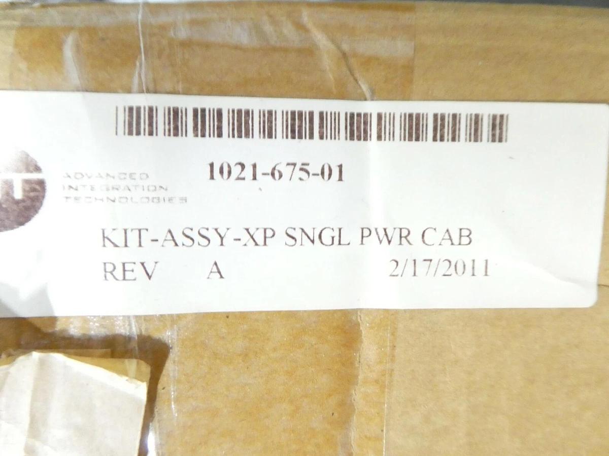 ASM 1021-675-01 Bracket Kit XP Single Power Cabinet New Surplus