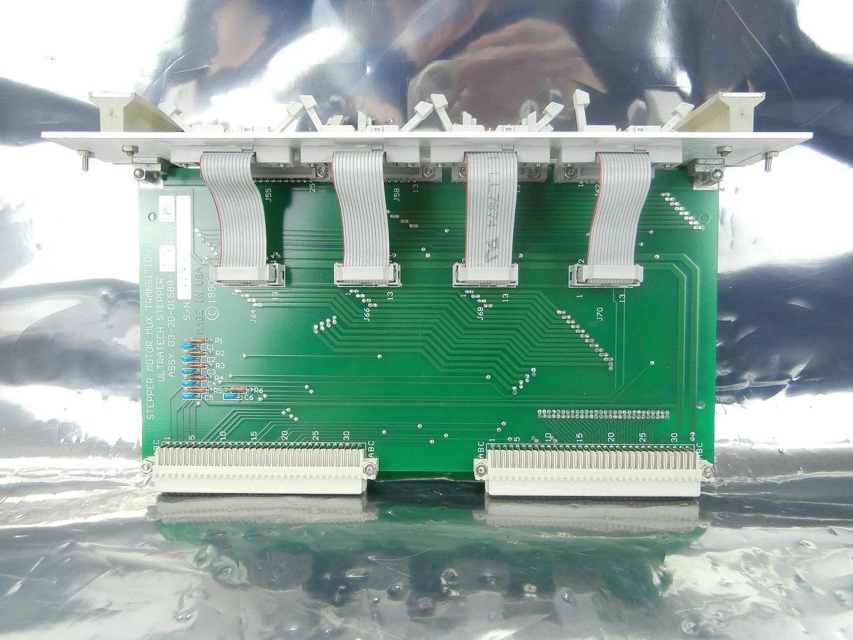 Used Ultratech Stepper 03-20-01588-02 Stepper Motor MUX Transition PCB Card Used