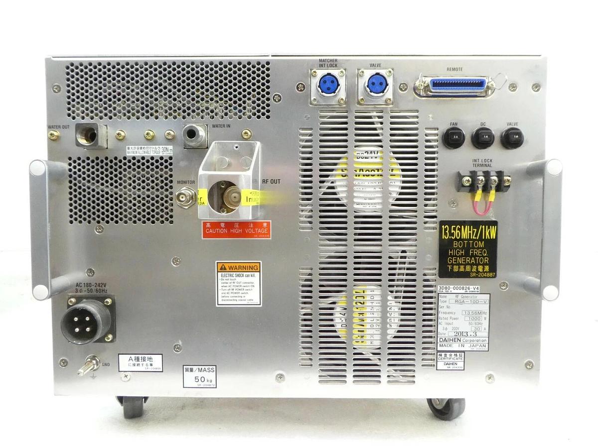 Used Daihen RGA-10D-V RF Power Generator TEL Tokyo Electron 3D80-000826 Working