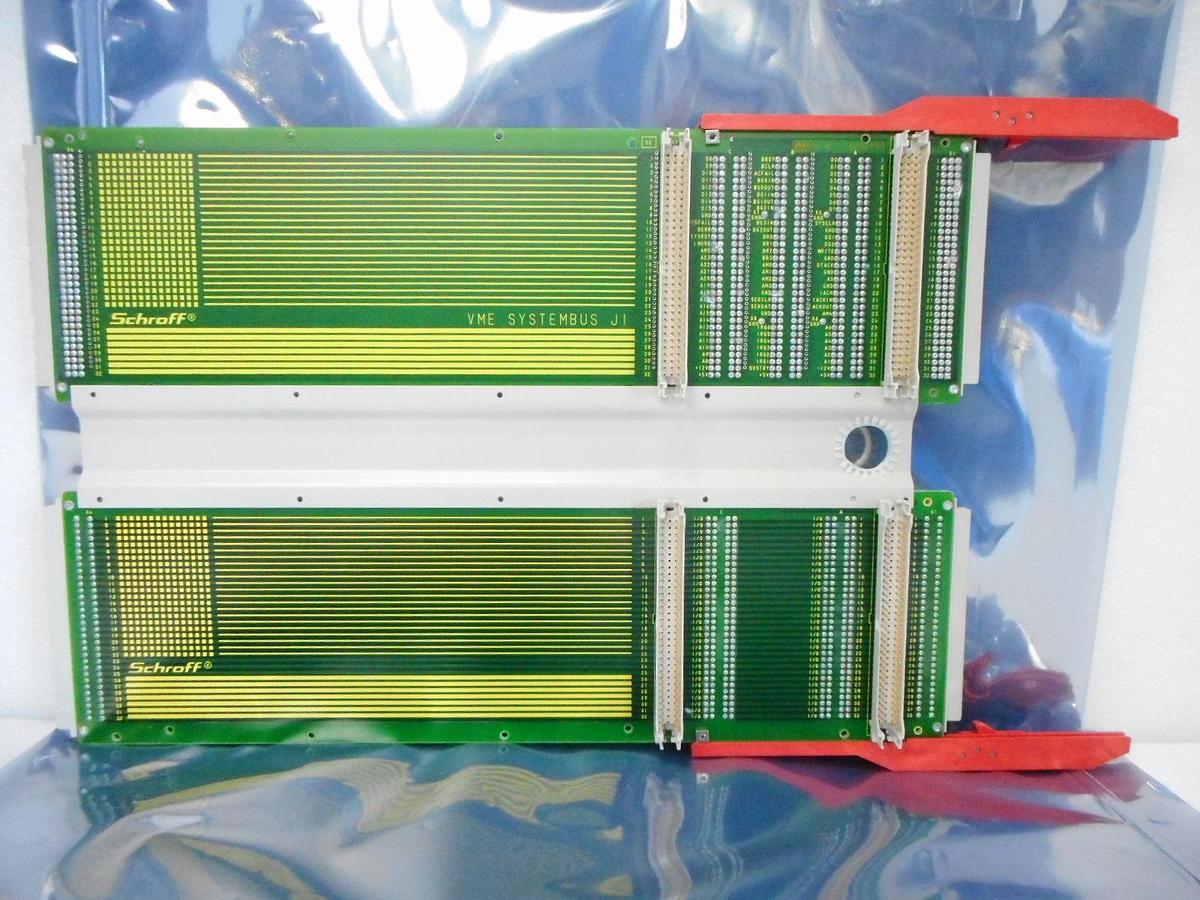 Used Schroff 33021-102 VME Systembus J1 PCB Card E11035551 Untested AS-IS