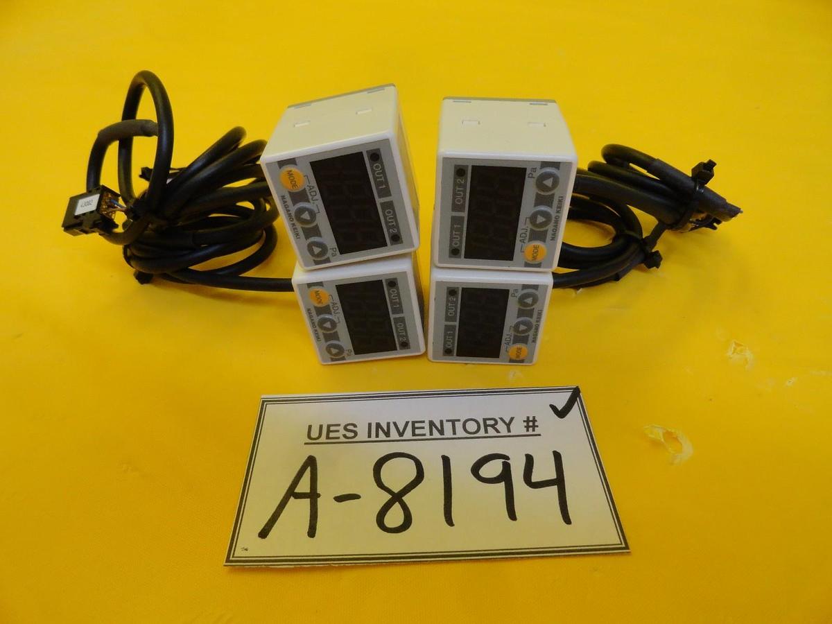 Used Nagano Keiki GC30-111 Pressure Sensor Reseller Lot of 4 Used Working