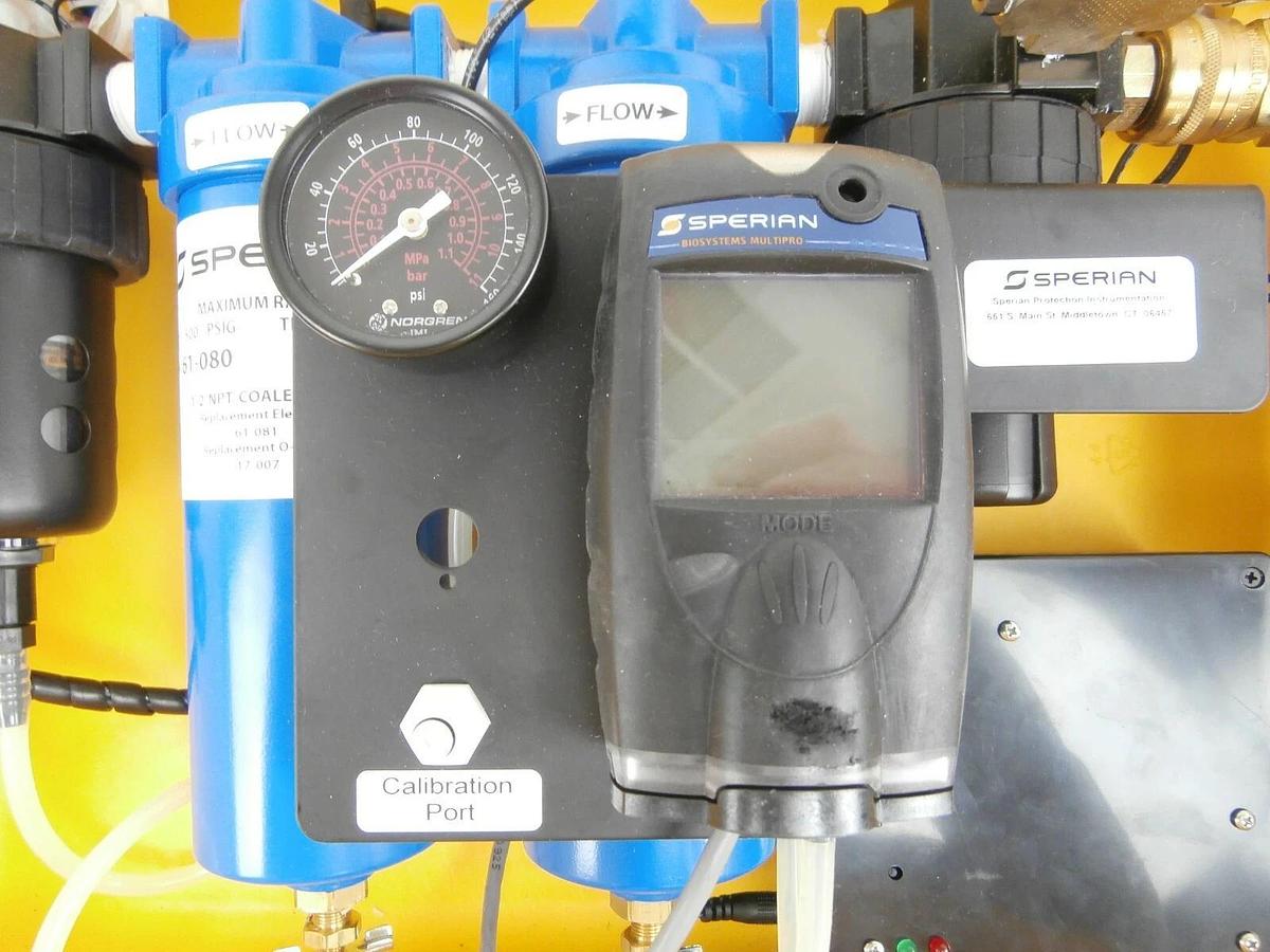 Used Sperian Biosystems Travelpanel 50MP Portable Breathing System Tested Working