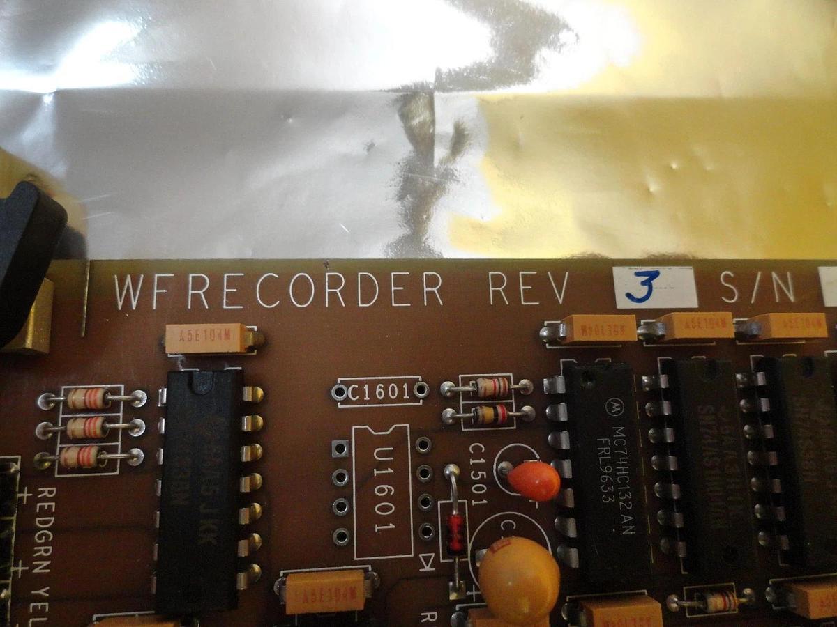 Used Orbot Instruments WF29132 WFRECORDER REC_IP PCB Card AMAT WF 720 Used Working