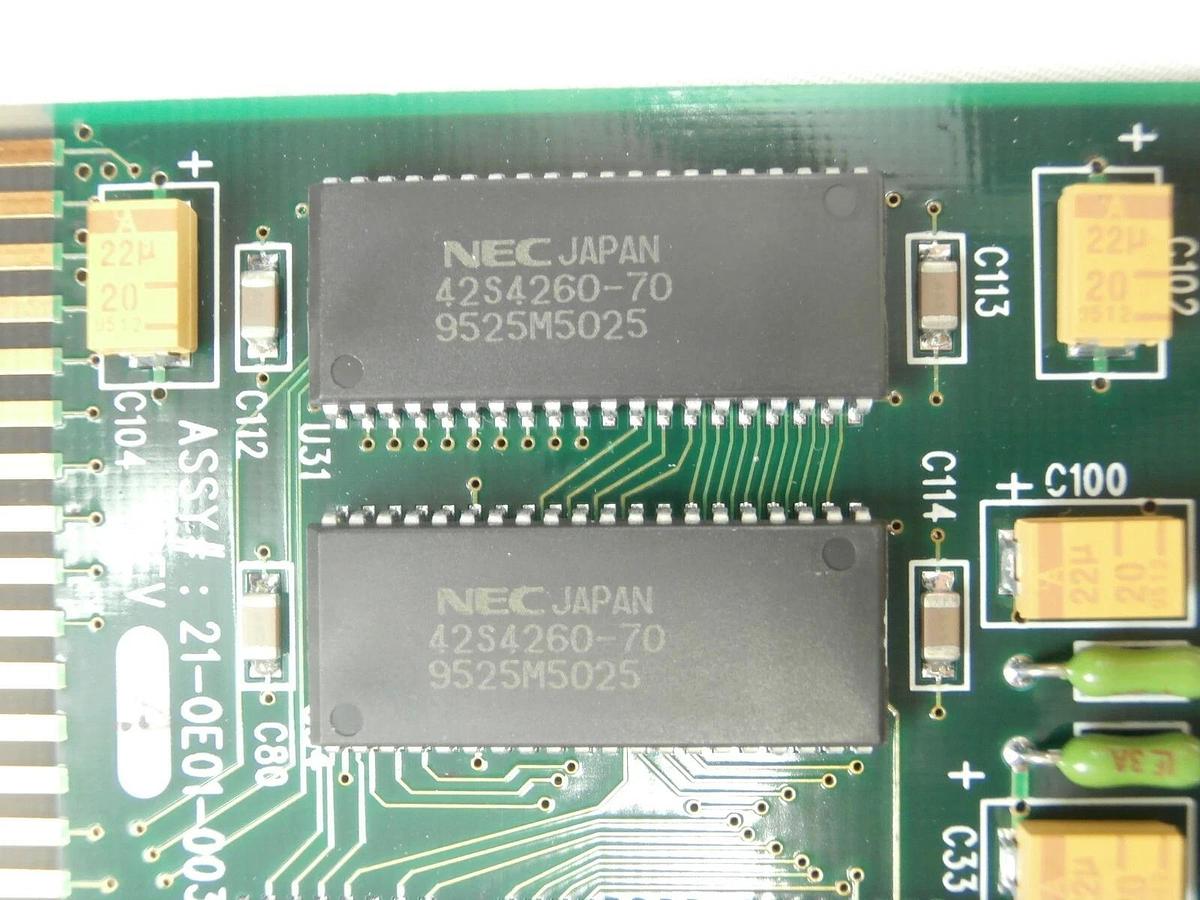 Used Dolch Computer Systems 21-0E01-0030 ISA Video PCB Card 22-0E01-0030 SVG 90S