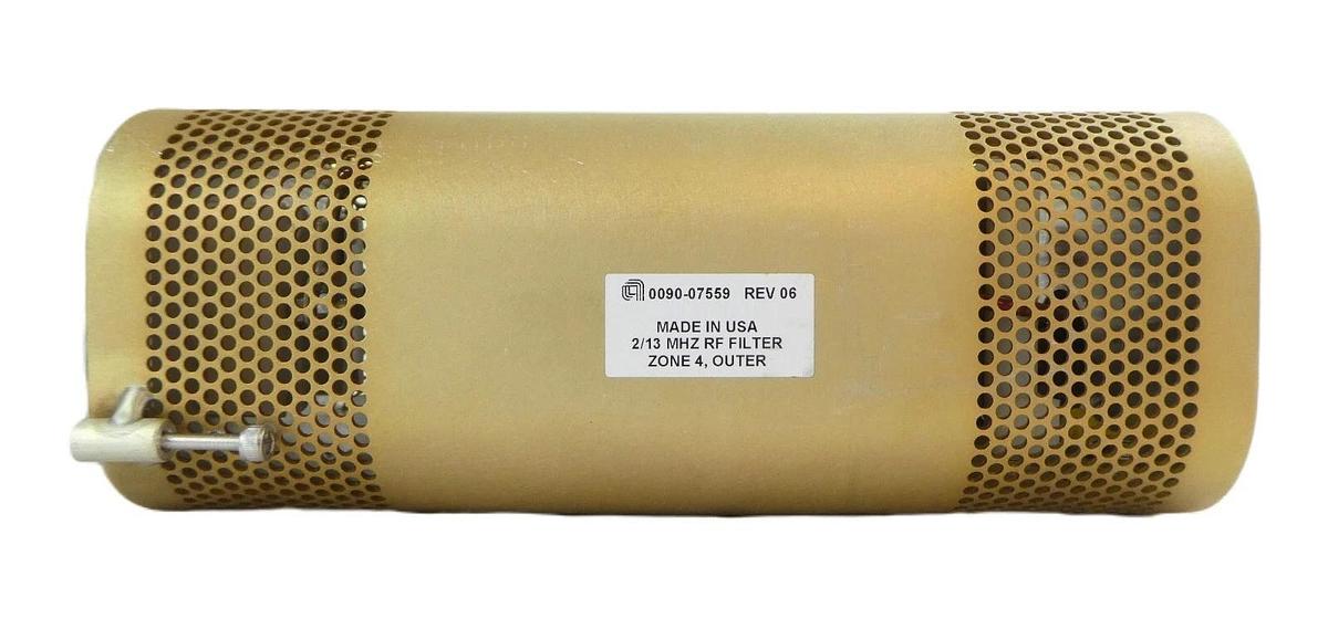 Used AMAT Applied Materials 0090-07559 2/13 MHZ RF Filter Outer 0041-39198 Working