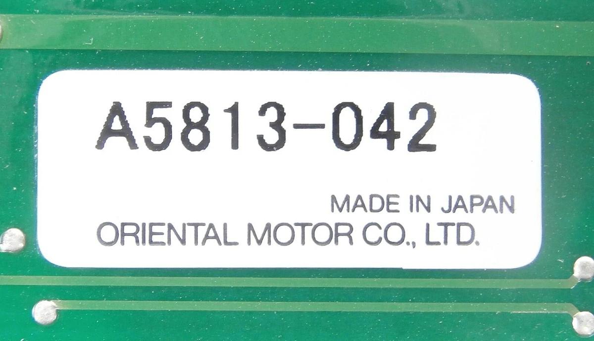 Used Oriental Motor A5813-042 5-Phase Driver PCB Card VEXTA 1.4A EB4008-2V Working
