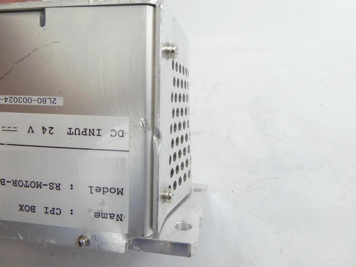 Used TEL Tokyo Electron 2L80-003024-V1 CPI Box RS-MOTOR-BOX Lot of 4 Working
