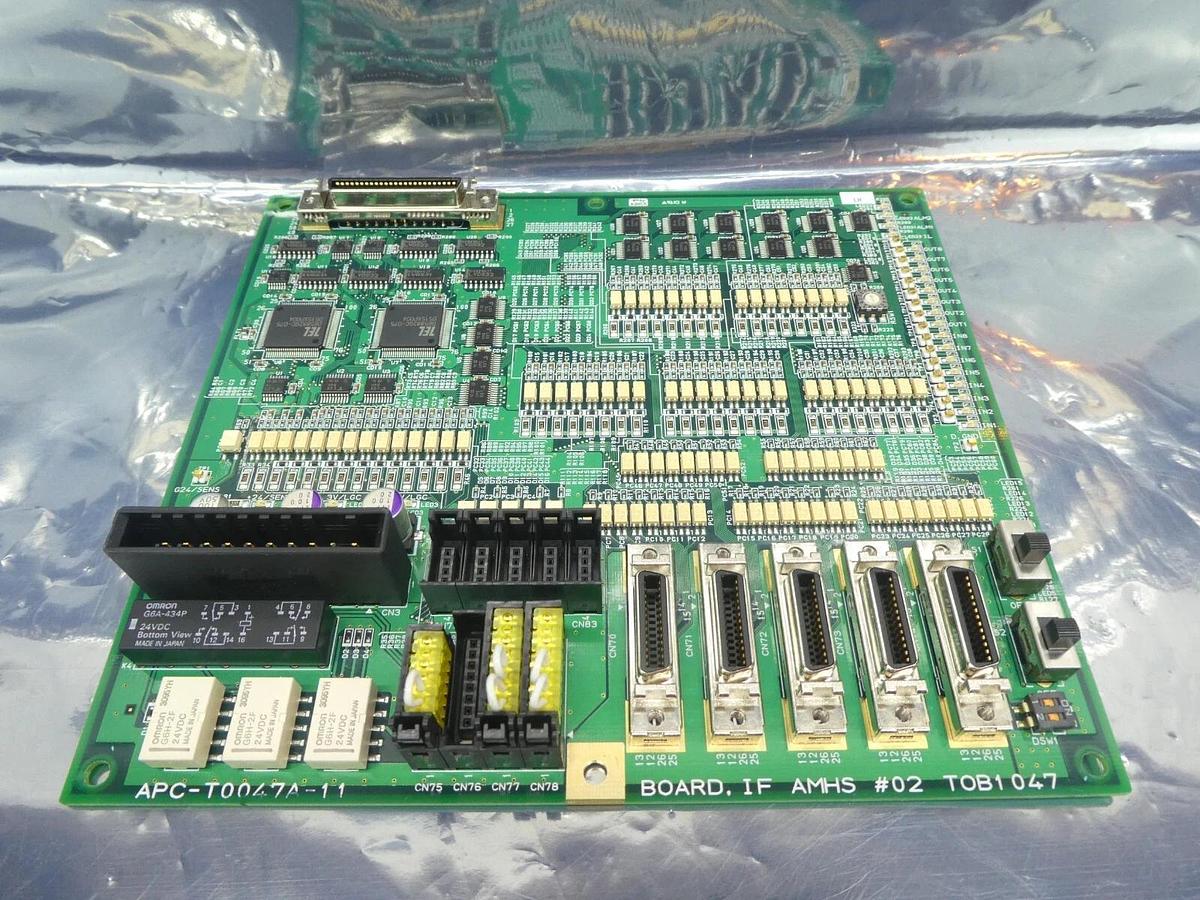 Used TEL Tokyo Electron APC-T0047A-11 IF AMHS #02 PCB TOB1047 Lithius Working Surplus