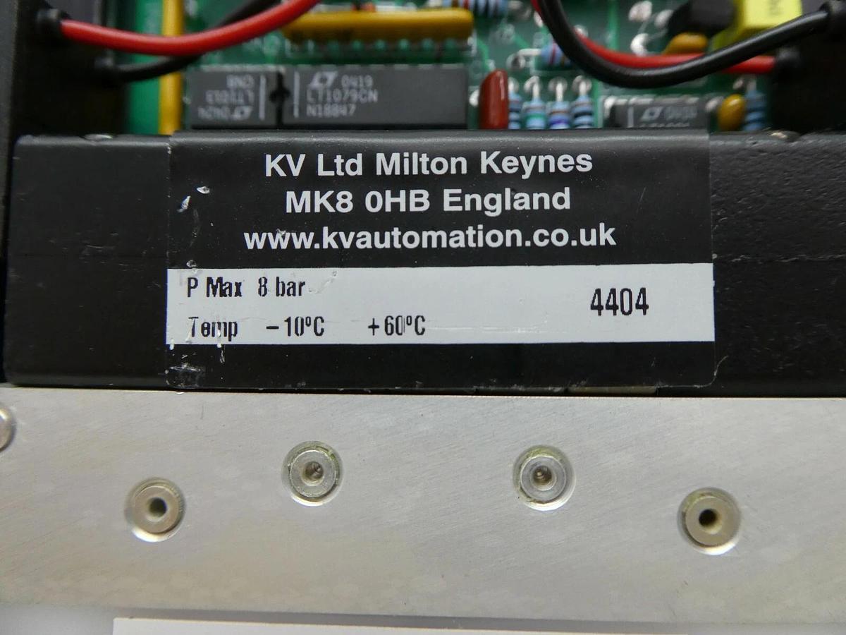 Used KV Automation 4022.486.18091 Pneumatic PCB Card PNEUMASEAL ON/OFF 2W Working