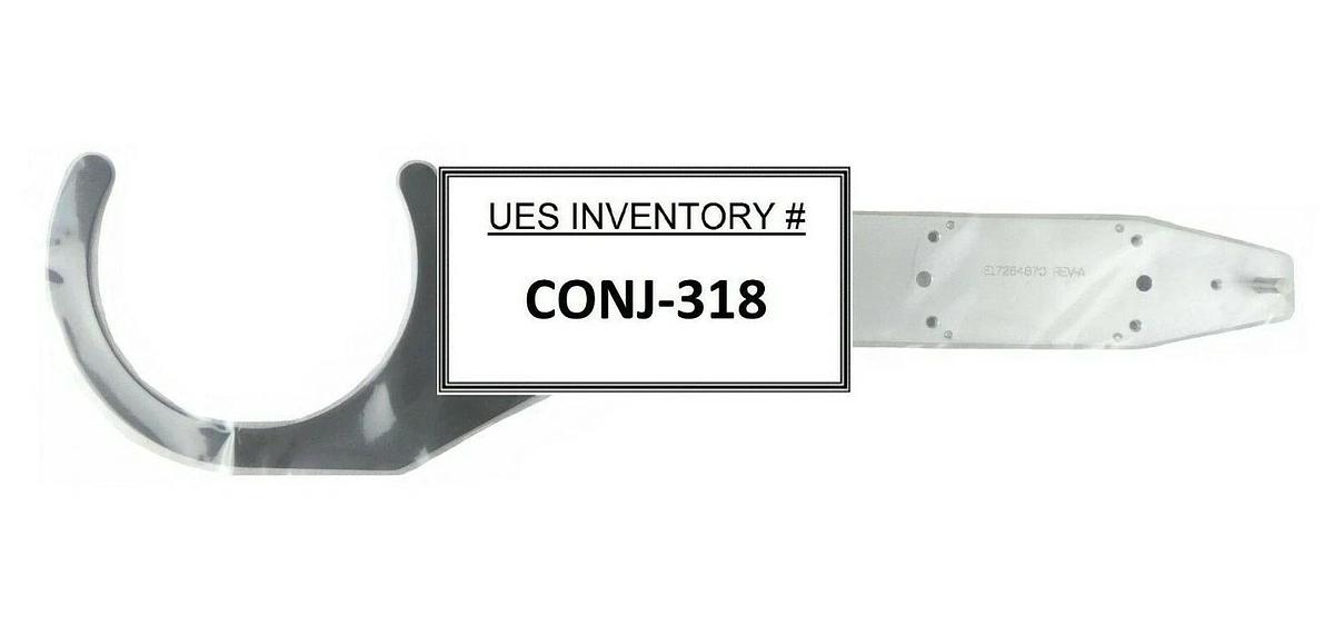 Used Varian E11289131 Pick/Pick LH Robot Arm End Effector Fork E17284870 VSEA Working