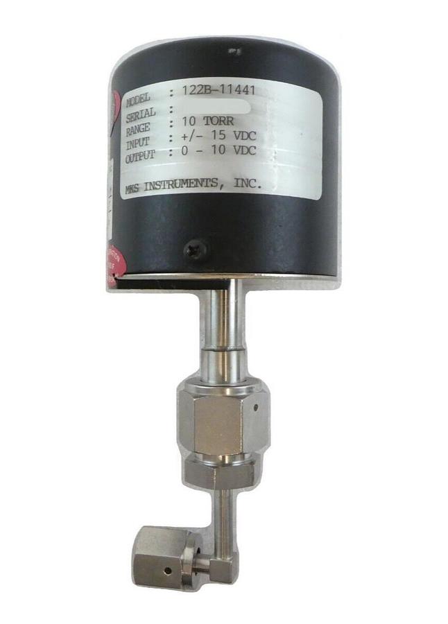 Used MKS Instruments 122B-11441 Baratron Pressure Transducer Type 122B Working