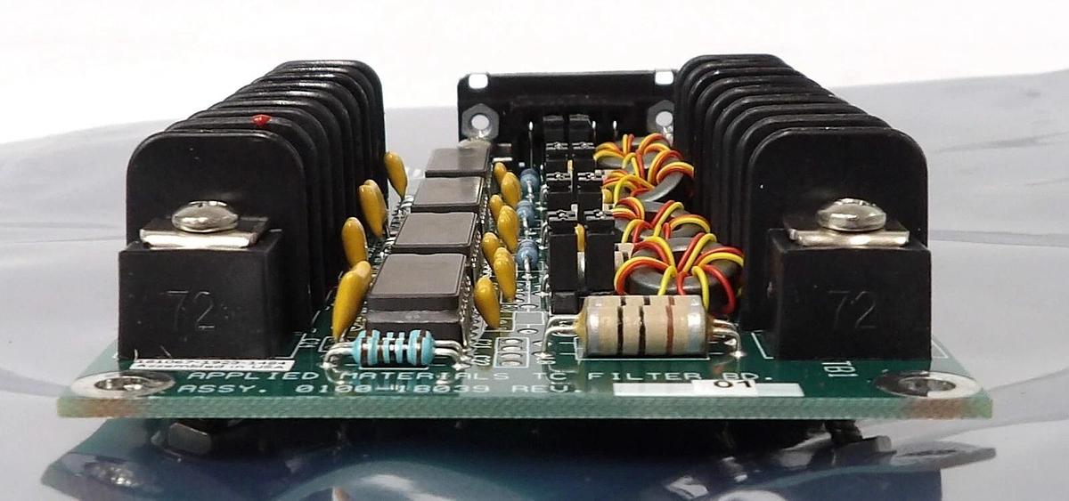 Used AMAT Applied Materials 0100-18039 TC Filter PCB Assembly Working Surplus