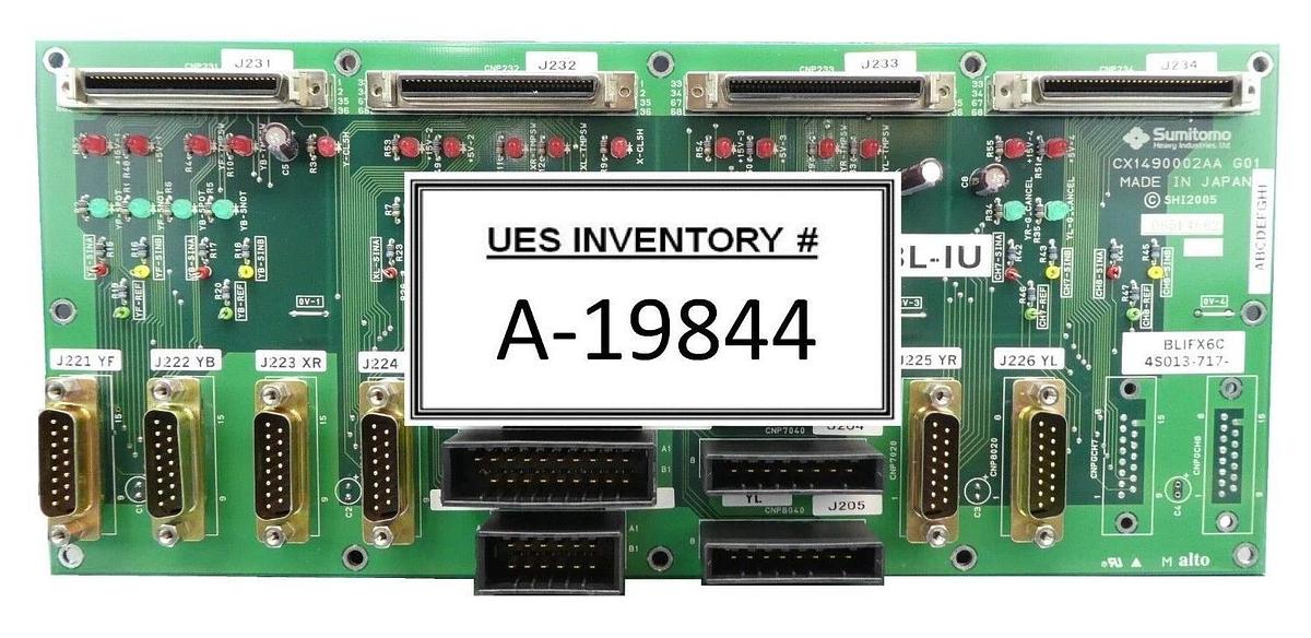 Used Sumitomo Heavy Industries CX1490002AA G01 PCB 065F4662 Nikon 4S013-717 NSR Spare