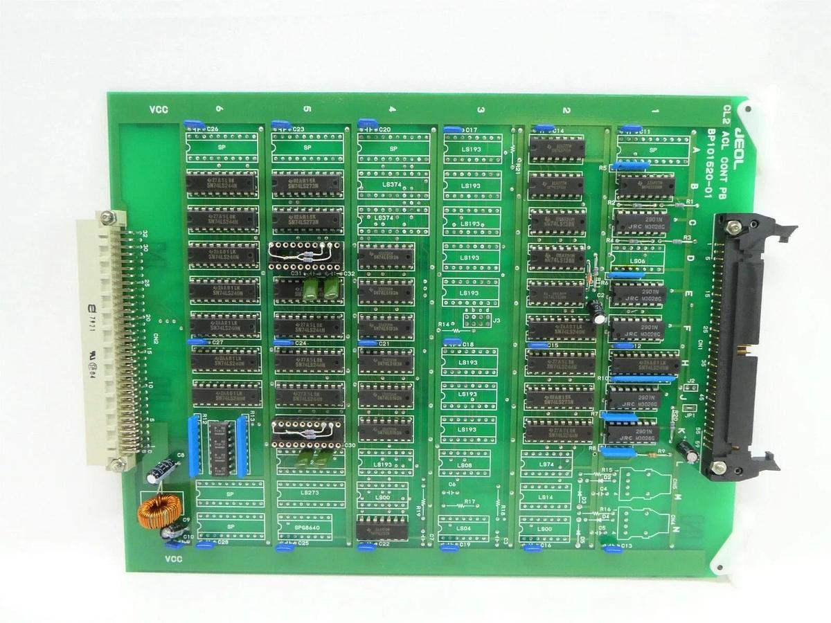 Used JEOL BP101520-01 Driver PCB Card CL2 ACL CONT PB JWS-7555S SEM Working Spare