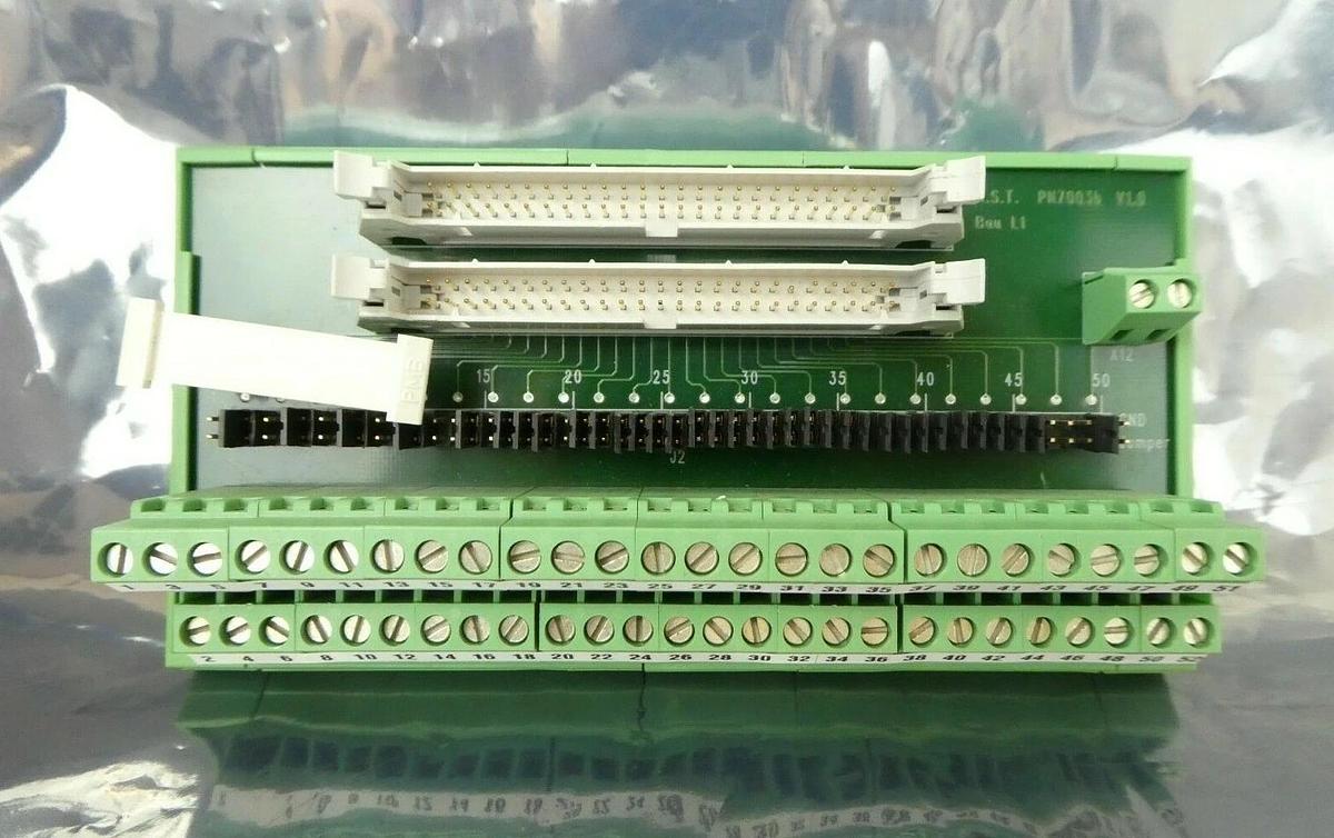 Mattson Technology 17000311 Transfer Board PCB 2x50 Polig v1.0 Lot of 2 New