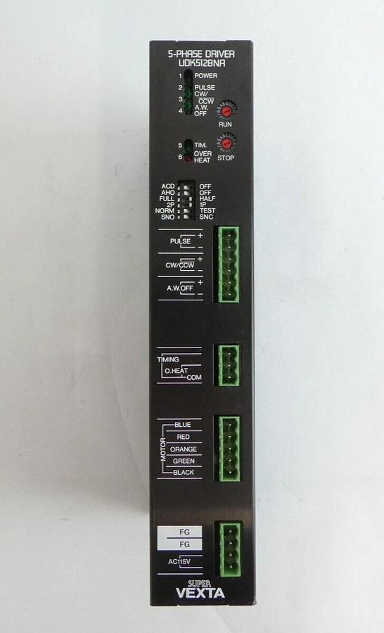 Used Oriental Motor UDK5128NA 5-Phase Driver Super VEXTA Lot of 4 Working