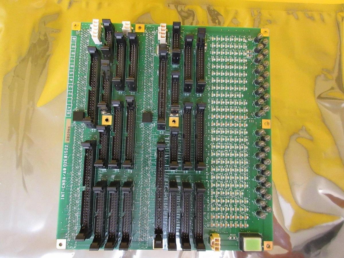 Used Kokusai Electric D2E01522 Interface Backplane Board INT-CNBA PCB Used Working