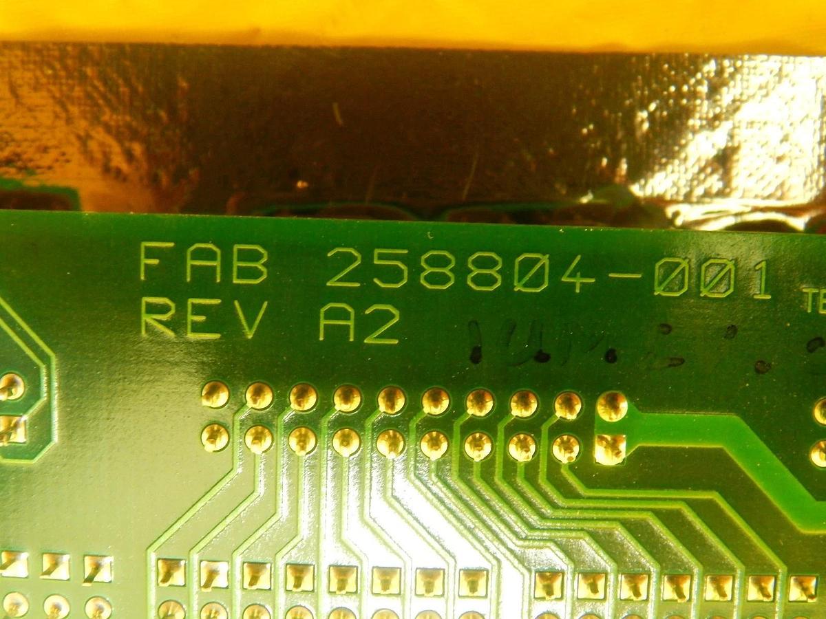 Used Electroglas 258805-001 Cold Sort AUX CONT PCB Card 4085X Horizon Used Working