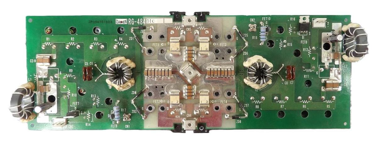 Used Daihen RG-484 RF Generator Interface PCB WGA-50E-V Working Surplus