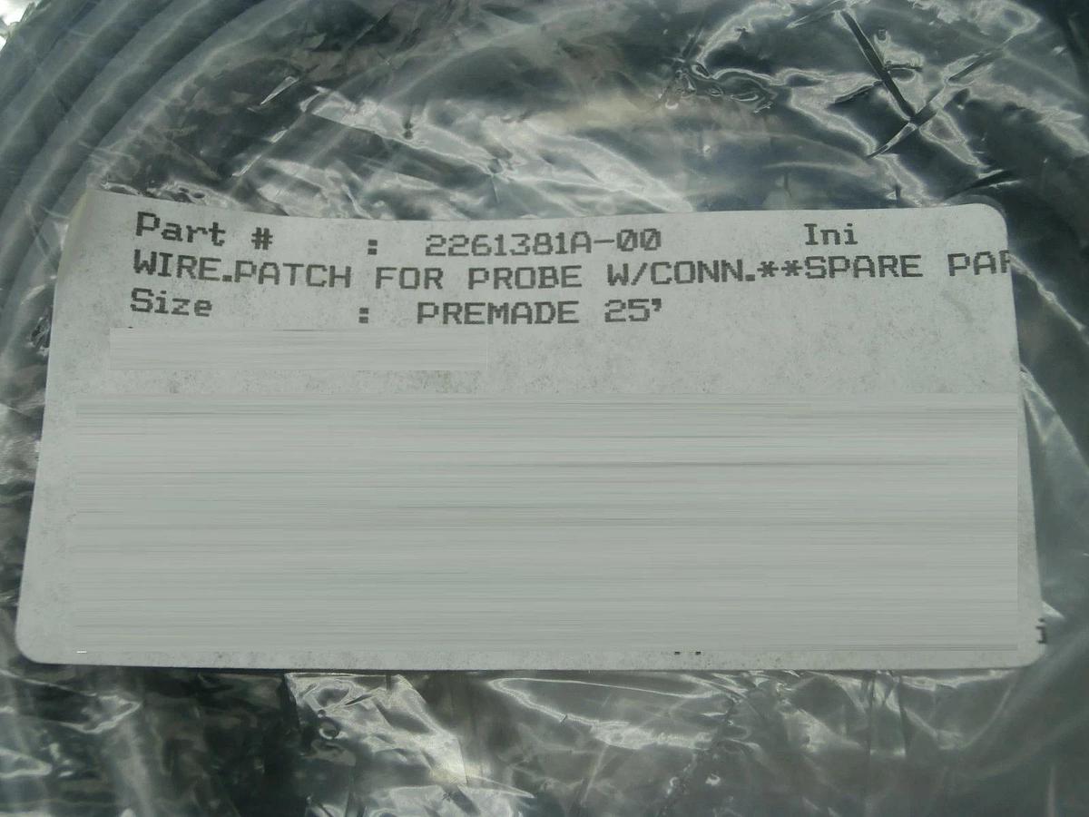 SCP Global Technology 2261381A-00 Resistivity Probe Wire Patch SCP 9400 New