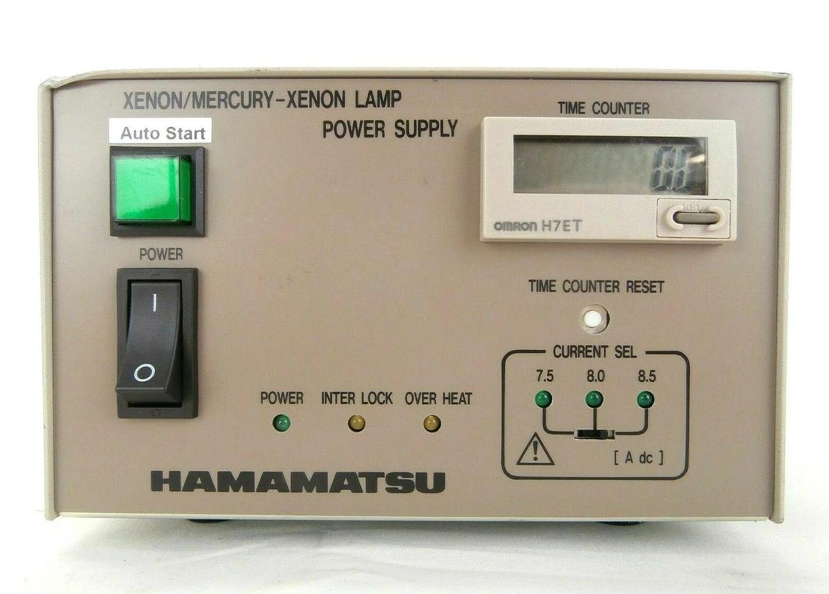 Used Hamamatsu Photonics C8849-13 Power Supply for Zenon and Mercury-Zenon Lamp Spare
