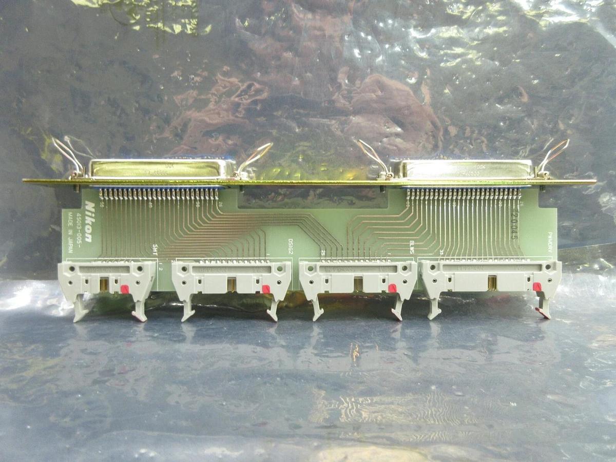 Used Nikon 4S013-005 Interface Board PCB NSR-1755G7A Step-and-Repeat G-Line Used