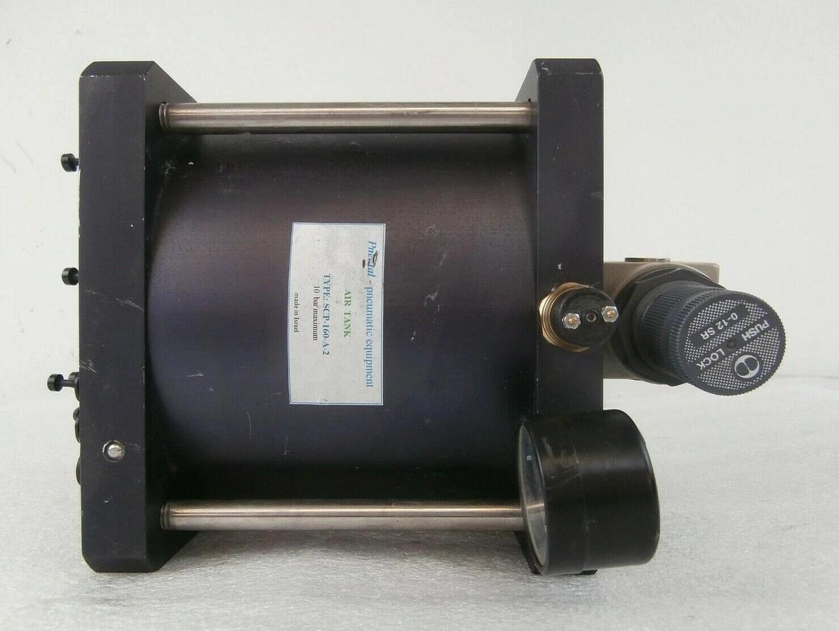 Used Pneutal SCP-160-A-2 Pneumatic Air Tank AMAT SemVision cX DR-300 Working Surplus